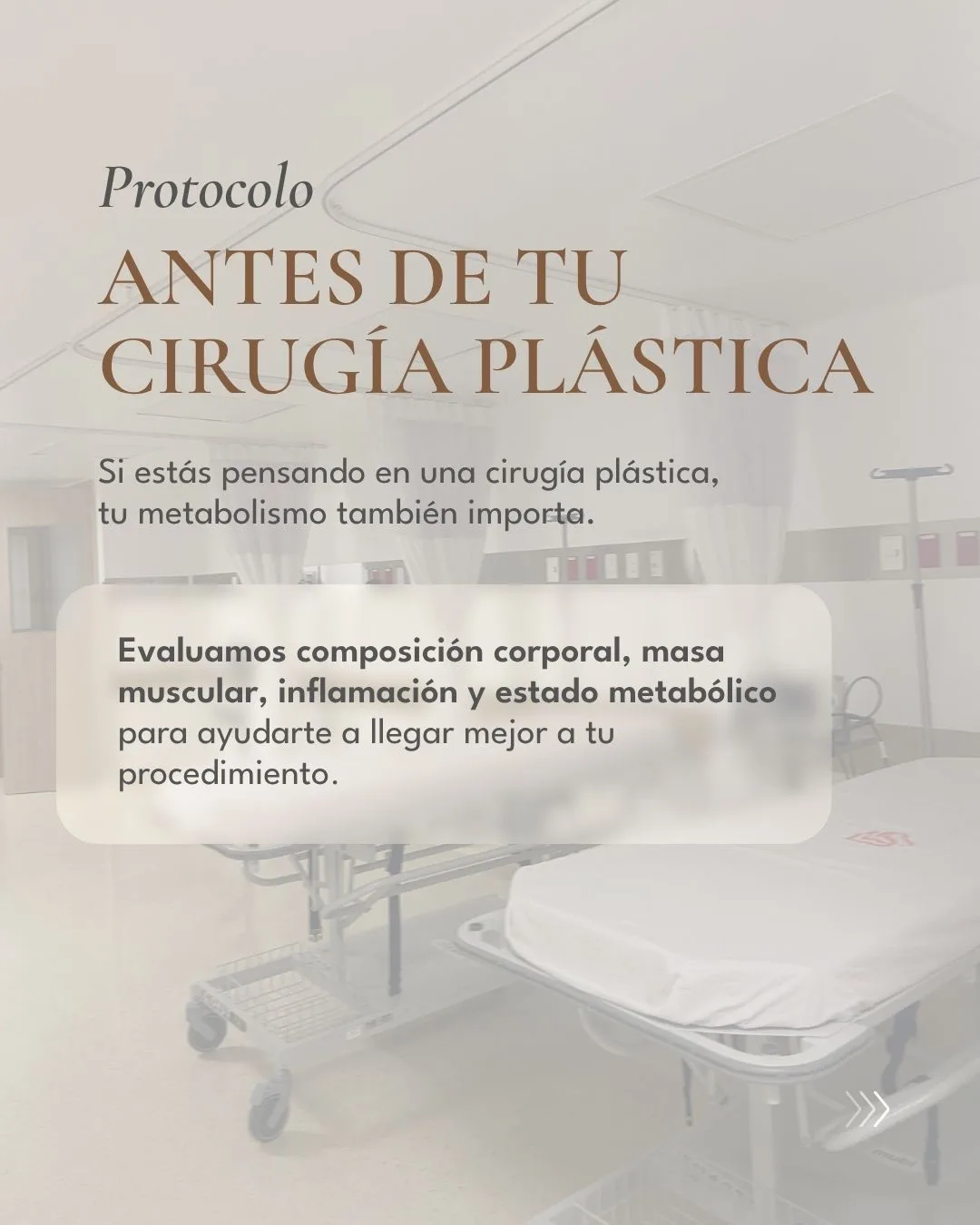 Optimización metabólica periquirúrgica - preparación para cirugía plástica - Dr. Martin Q en Medellín